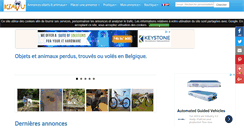 Desktop Screenshot of kiavu.be